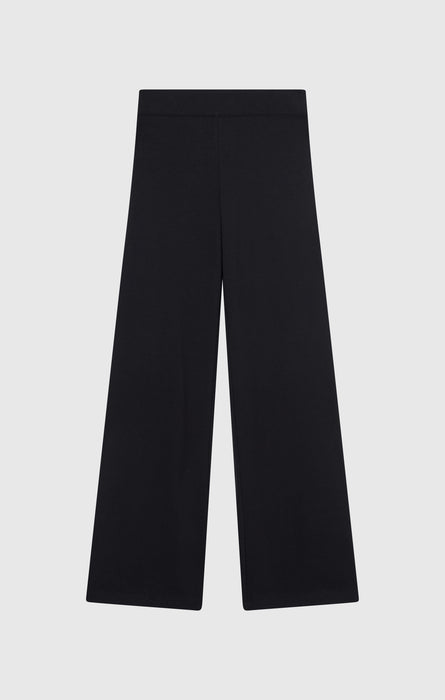 Damen Leichte Wide-Leg-Hose aus Rippstoff Icons