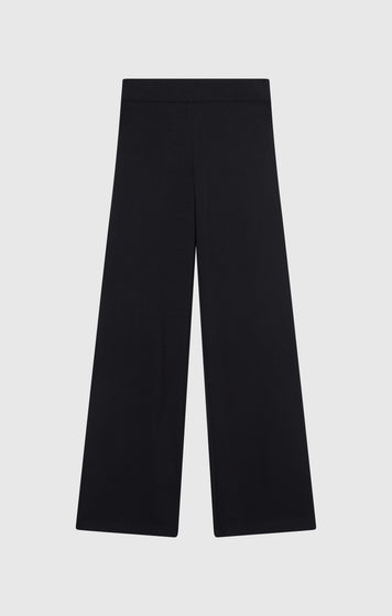 Pantalones Ligeros de Pierna Ancha en Canalé para Mujer Icons