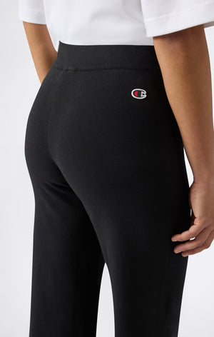 Damen Leichte Wide-Leg-Hose aus Rippstoff Icons