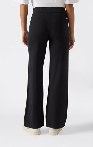 Damen Leichte Wide-Leg-Hose aus Rippstoff Icons