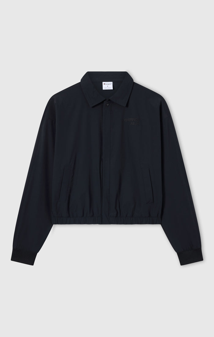 Chaqueta Bomber con Cremallera Completa para Mujer