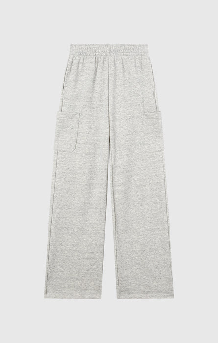 Damen Leichte Jogger-Hose aus Fleece mit weitem Bein Icons