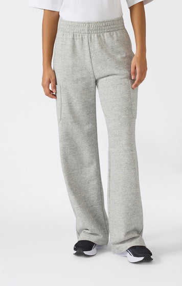 Pantalon Jogger Léger en Molleton à Jambe Large pour Femme Icons