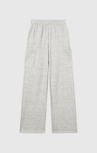 Pantalon Jogger Léger en Molleton à Jambe Large pour Femme Icons