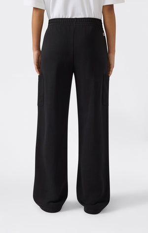 Women’s Lightweight Wide Leg Fleece Jogger Pants Icons