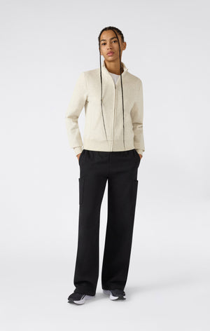 Women’s Lightweight Wide Leg Fleece Jogger Pants Icons