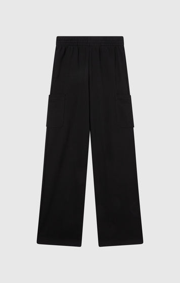 Pantalones Jogger Ligeros de Felpa de Pierna Ancha para Mujer Icons