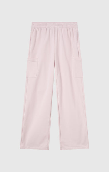 Pantalon Jogger Léger en Molleton à Jambe Large pour Femme Icons