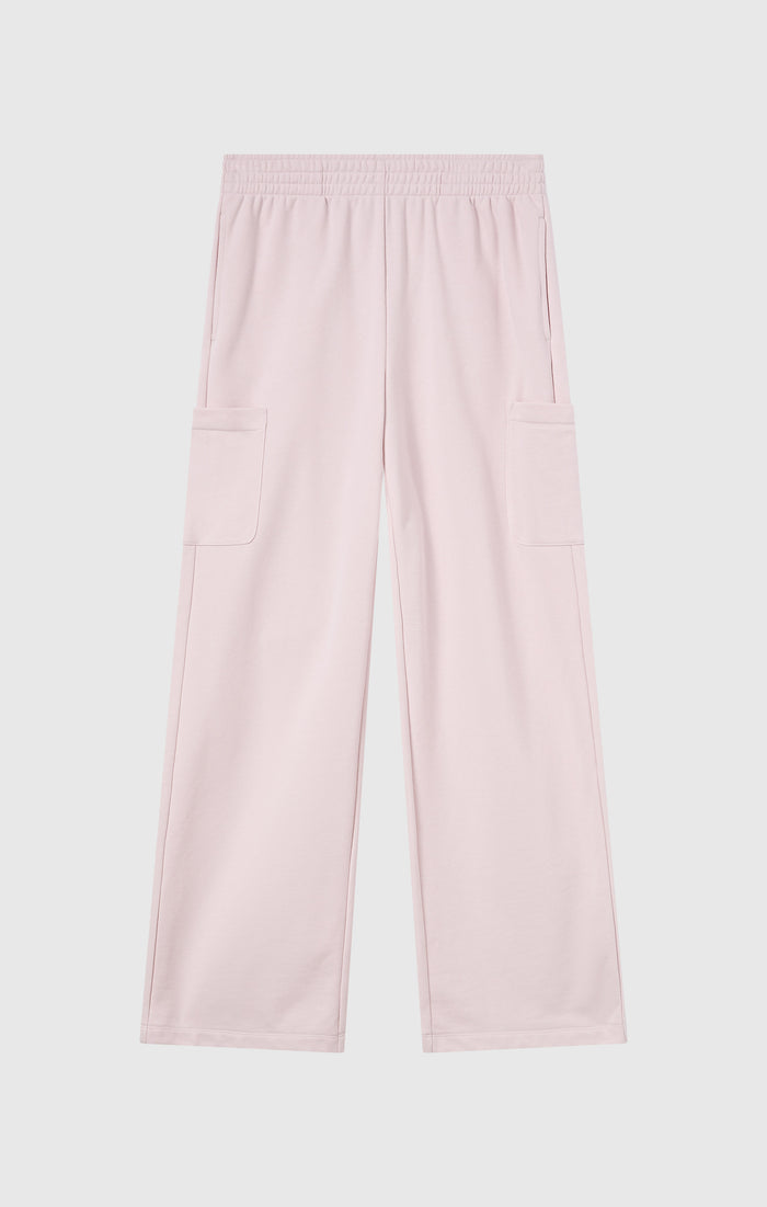 Pantalon Jogger Léger en Molleton à Jambe Large pour Femme Icons