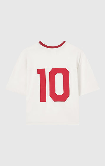 Women’s Crewneck T-Shirt with Number Graphic
