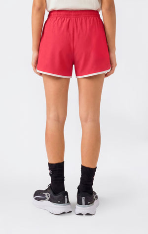Pantaloncini Corti in Nylon Stretch da Donna