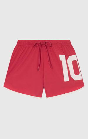 Pantaloncini Corti in Nylon Stretch da Donna