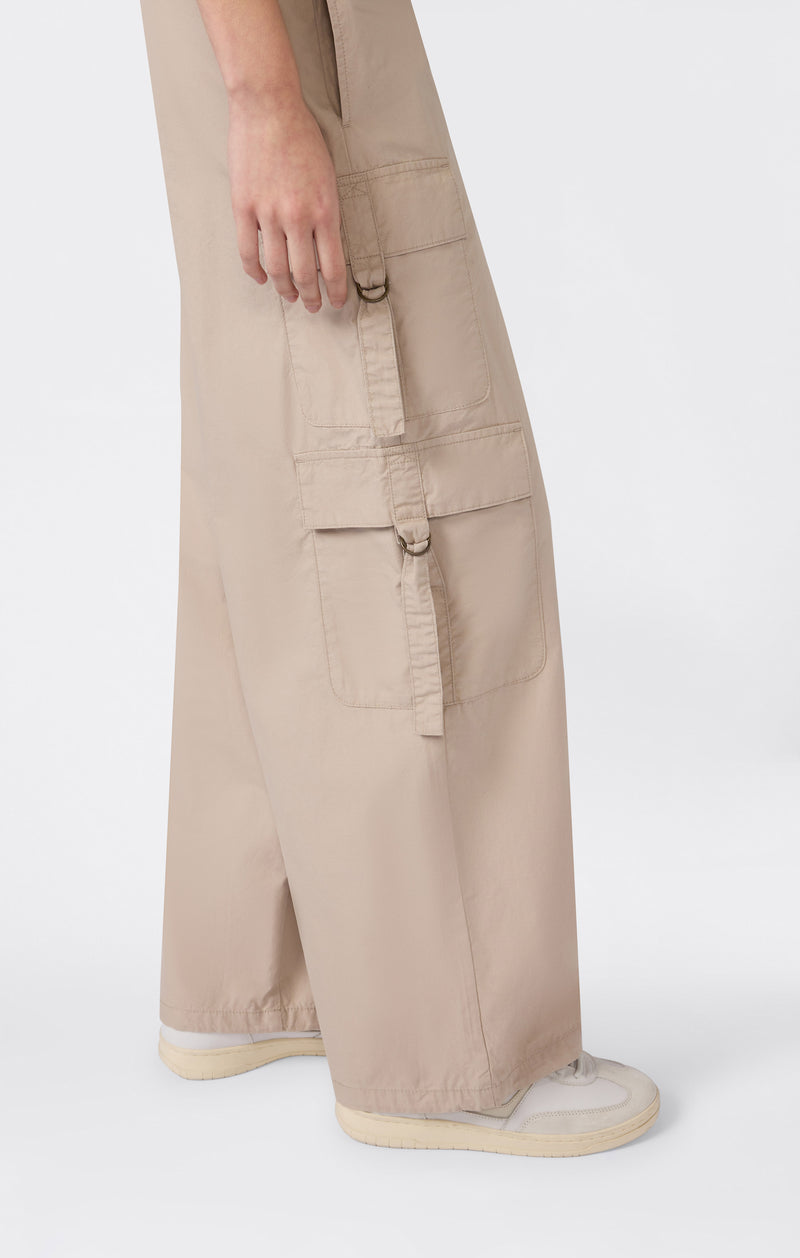 Pantaloni Parachute in Cotone da Donna Icons