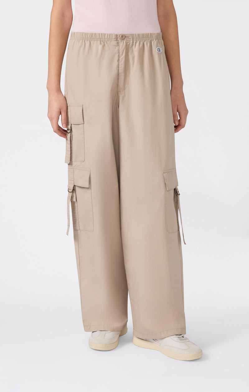 Pantaloni Parachute in Cotone da Donna Icons