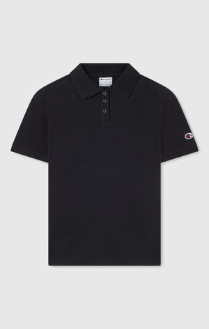 Polo in Piqué di Cotone da Donna Slim Fit Icons
