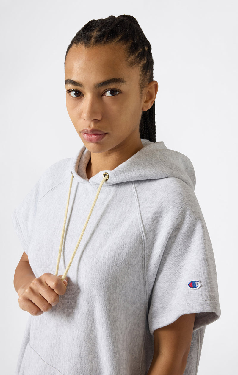 Women’s Lightweight Reverse Weave Sleeveless Hoodie