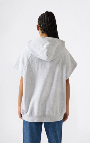 Women’s Lightweight Reverse Weave Sleeveless Hoodie