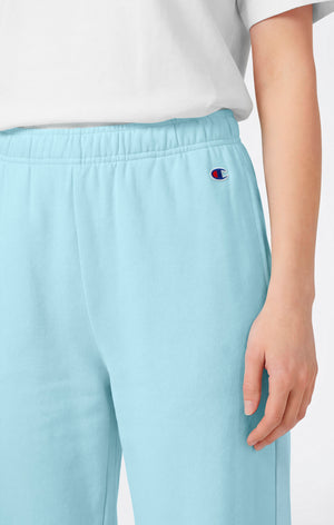 Pantaloni a Gamba Ampia Leggeri Reverse Weave da Donna