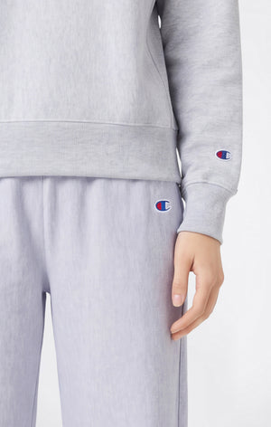 Pantaloni a Gamba Ampia Leggeri Reverse Weave da Donna