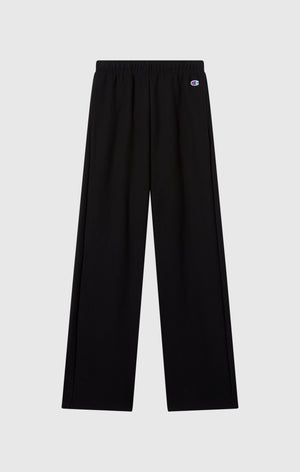Damen Leichte Reverse Weave Wide Leg Hose