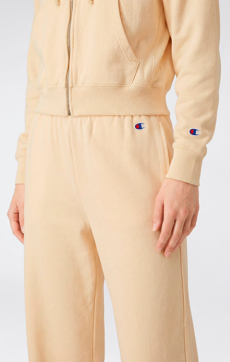 Pantaloni a Gamba Ampia Leggeri Reverse Weave da Donna