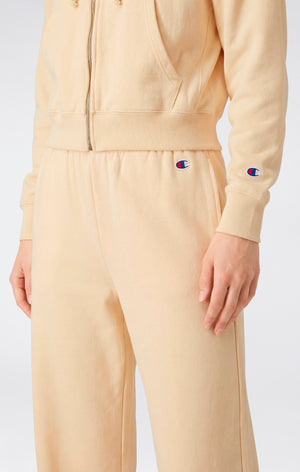 Pantaloni a Gamba Ampia Leggeri Reverse Weave da Donna