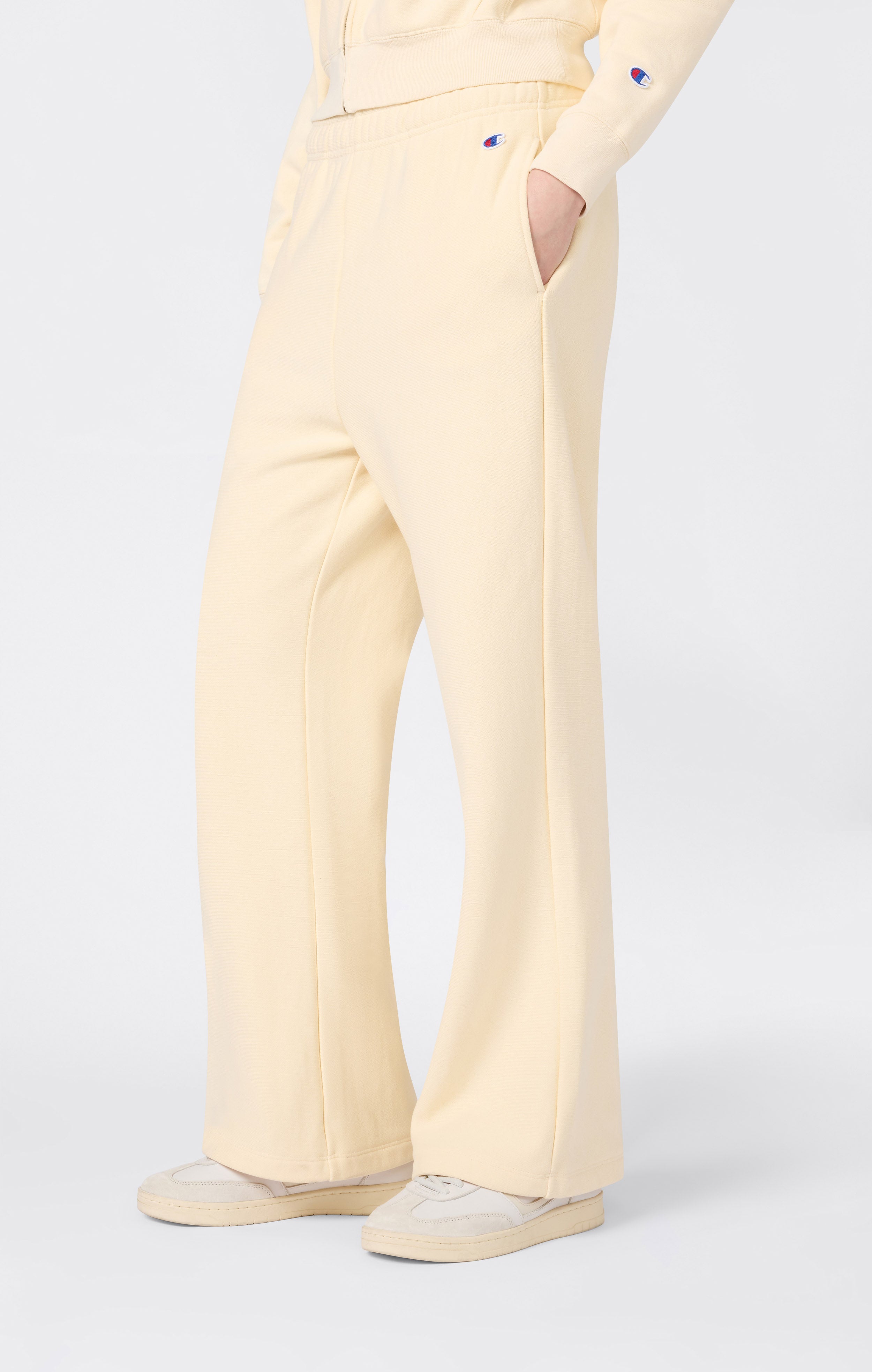 Women’s Lightweight Reverse Weave Wide Leg Pants