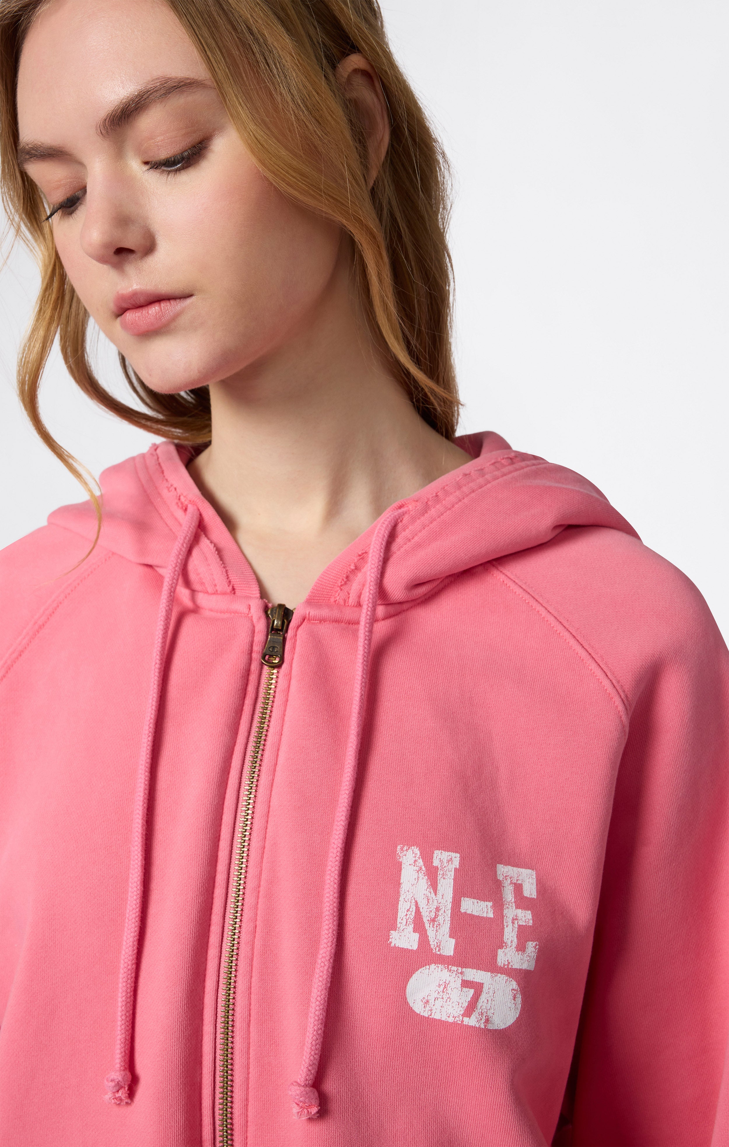 Women’s East West Hooded Full Zip Sweatshirt