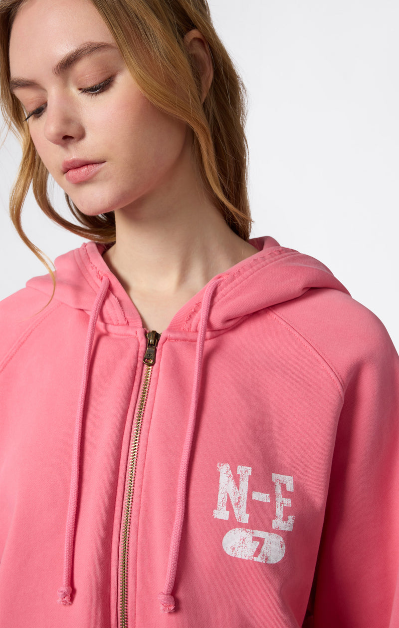 Women’s East West Hooded Full Zip Sweatshirt