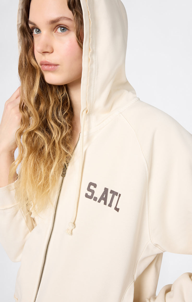 Women’s East West Hooded Full Zip Sweatshirt