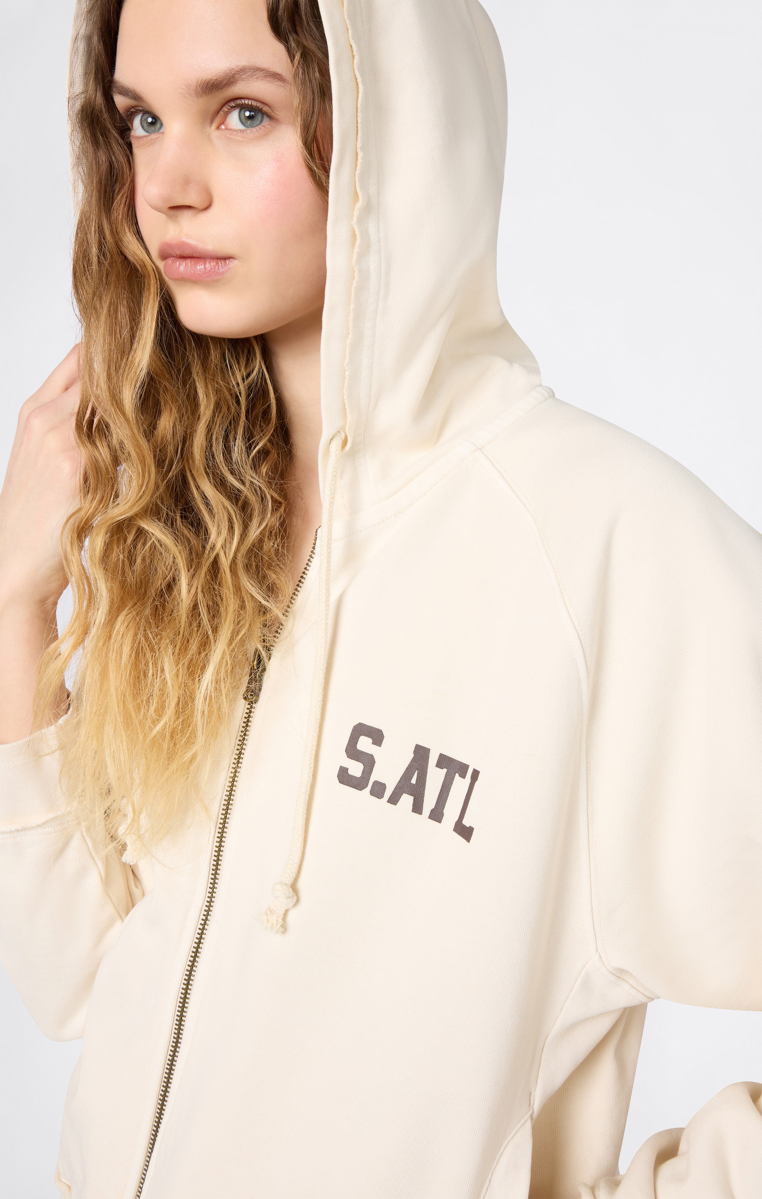 Women’s East West Hooded Full Zip Sweatshirt