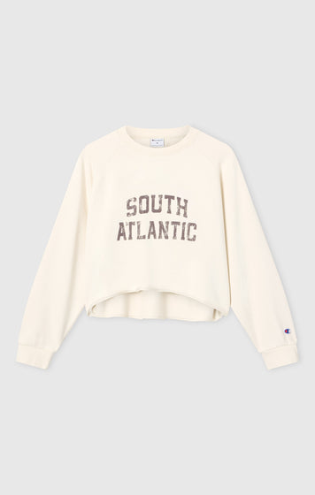 Sweat East West court à col rond pour femme