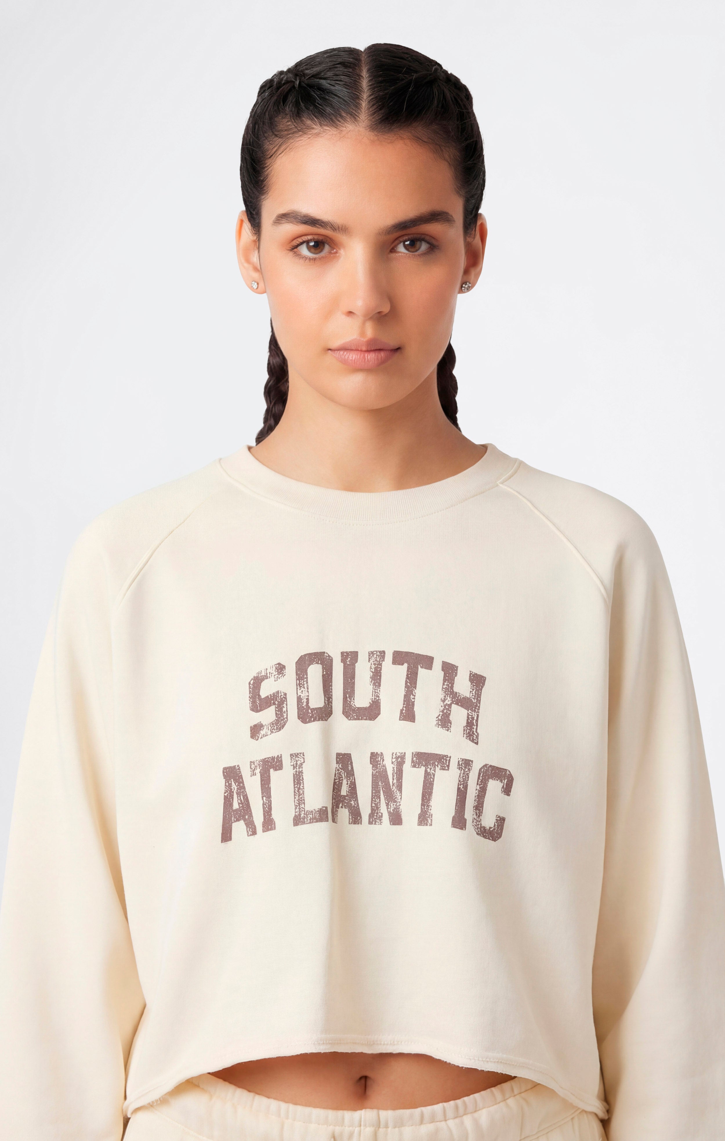 Women’s East West Cropped Crewneck Sweatshirt