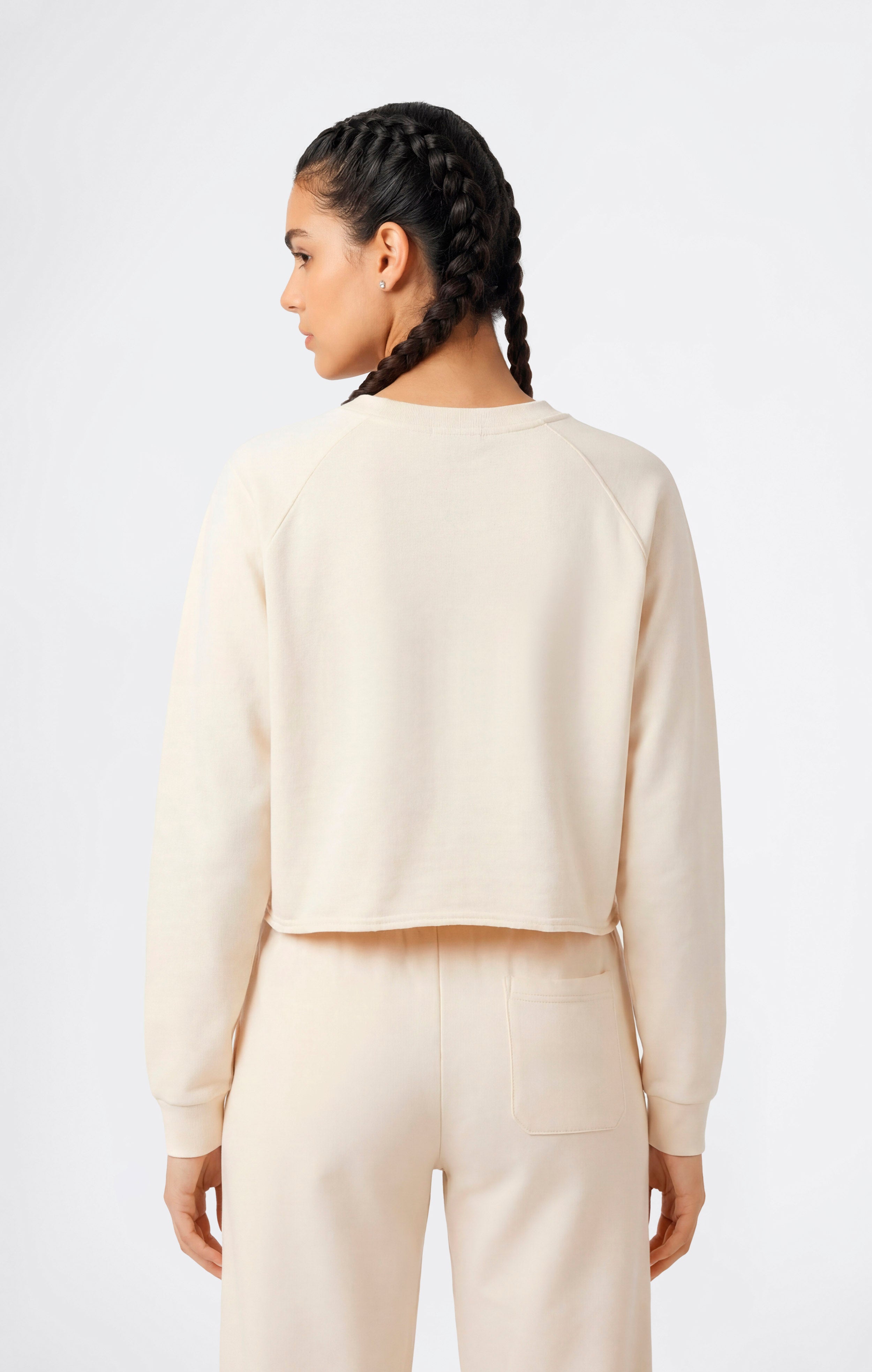 Women’s East West Cropped Crewneck Sweatshirt