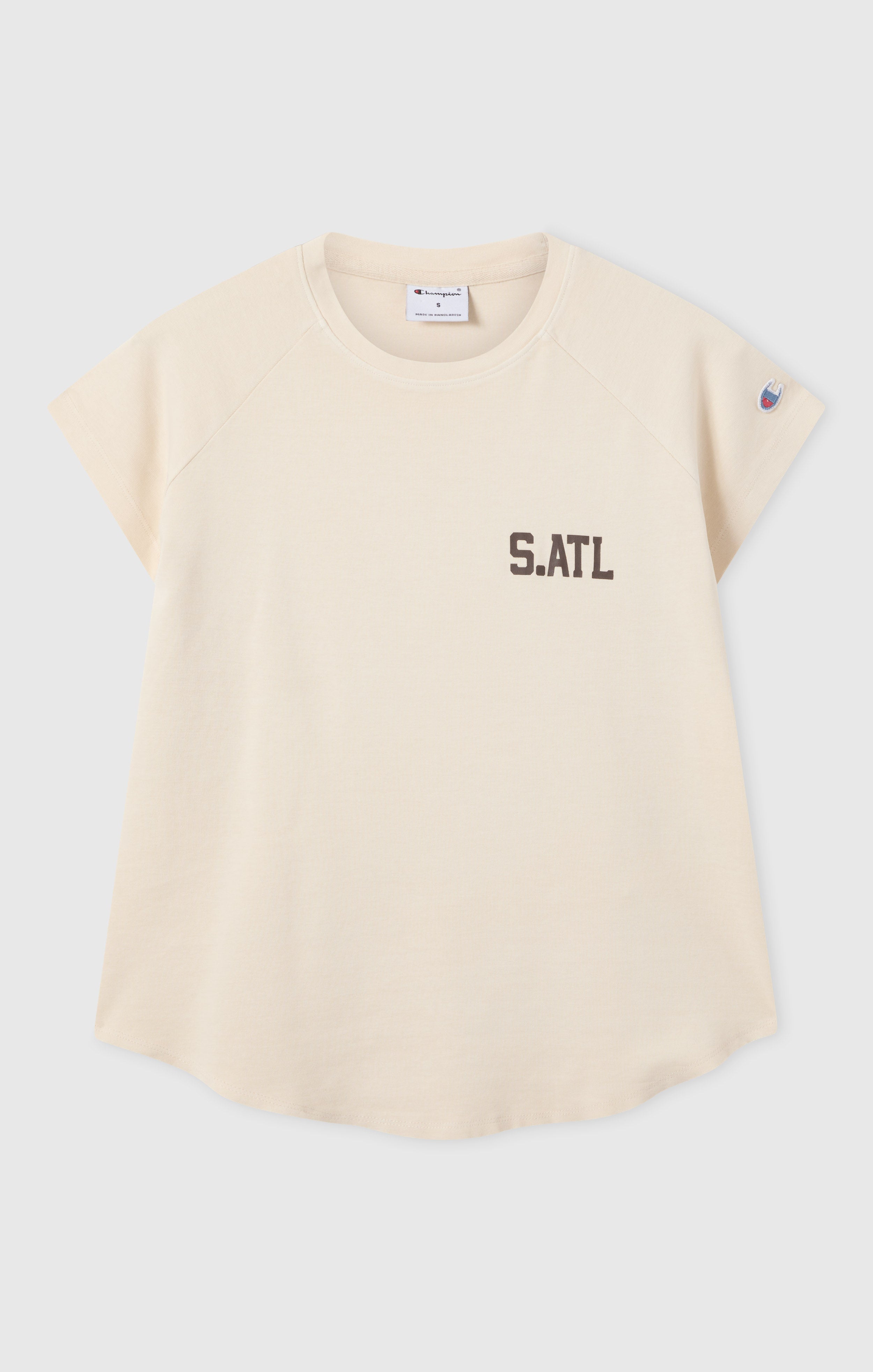 Damen East West T-Shirt mit Rundhalsausschnitt