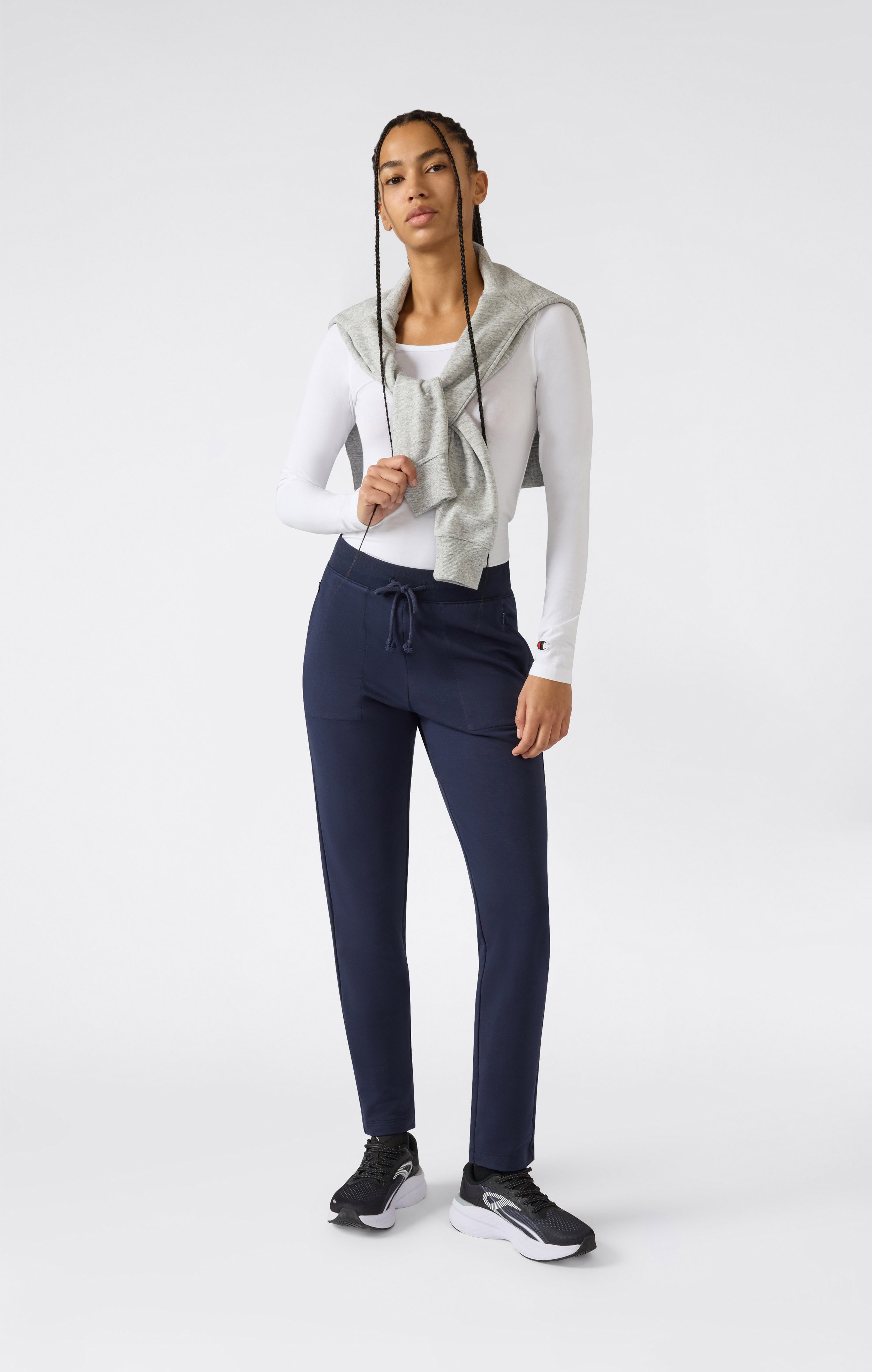 Damen Leichte Slim-Joggerhose aus Fleece Icons