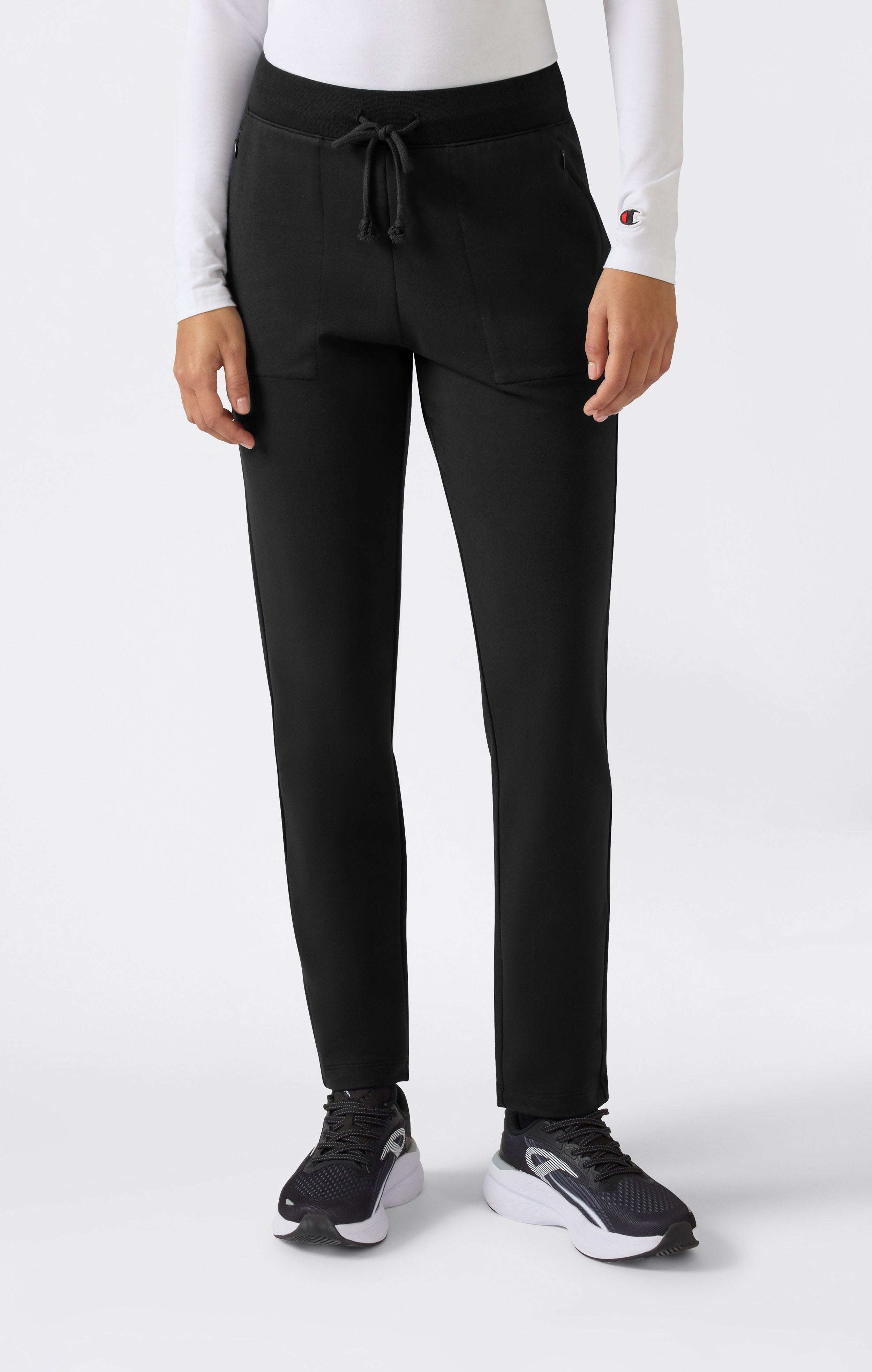 Pantaloni Joggers Leggeri Slim in Felpa da Donna Icons