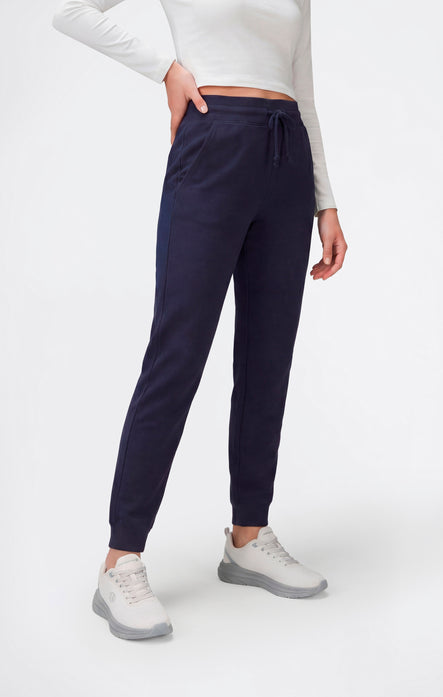 Pantaloni Joggers Leggeri con Polsino Elasticizzato da Donna Icons