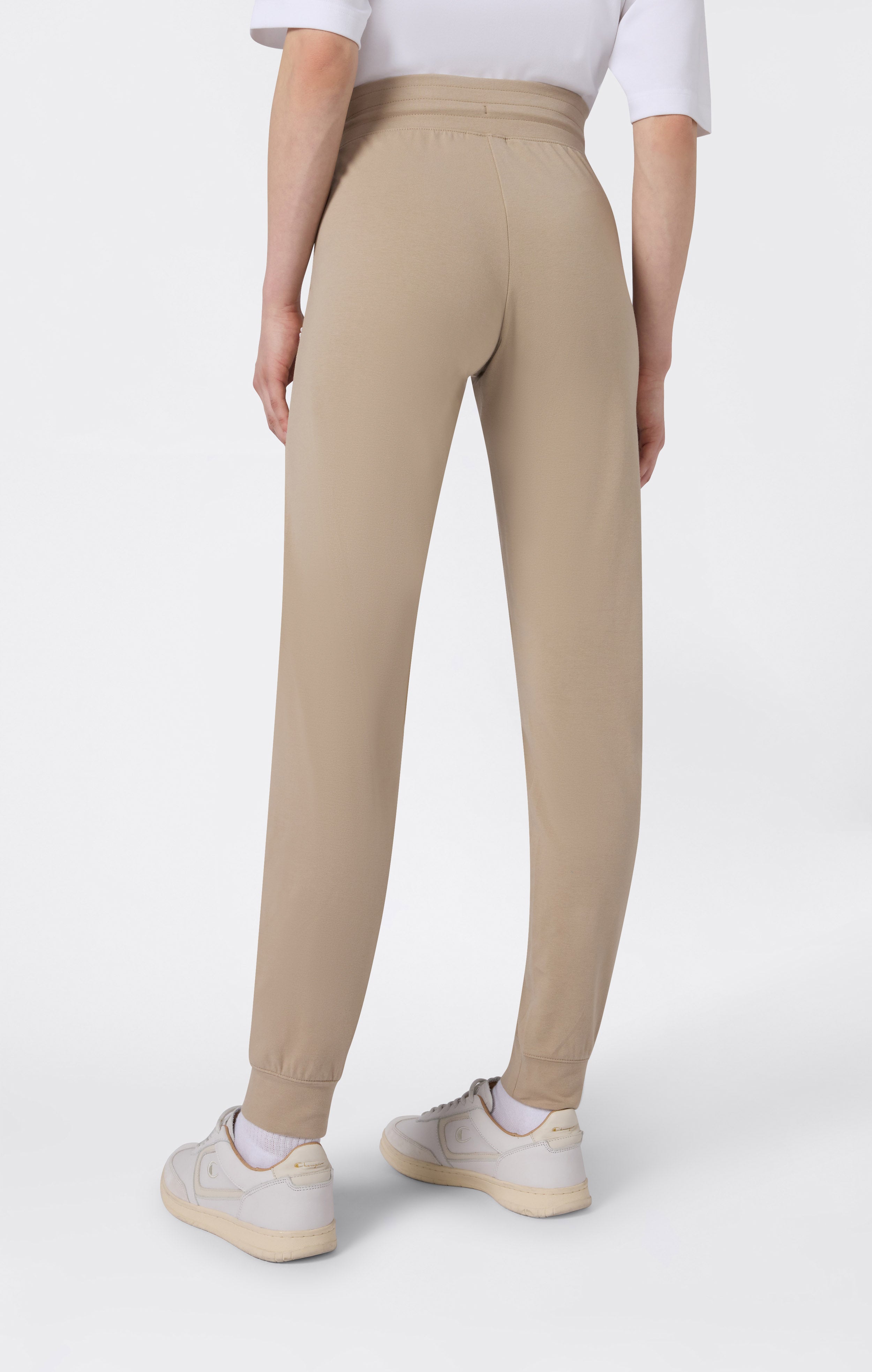 Pantaloni Joggers Leggeri con Polsino Elasticizzato da Donna Icons