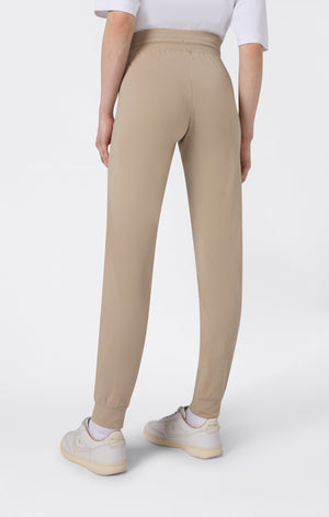 Pantaloni Joggers Leggeri con Polsino Elasticizzato da Donna Icons