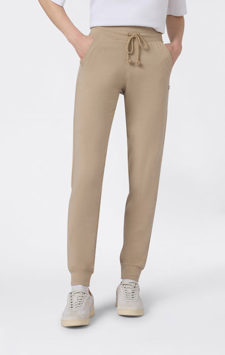 Pantalon Jogger Léger avec Bords Élastiqués pour Femme Icons