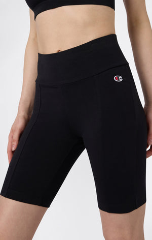 Biker Pants in Cotone Elasticizzato da Donna Icons
