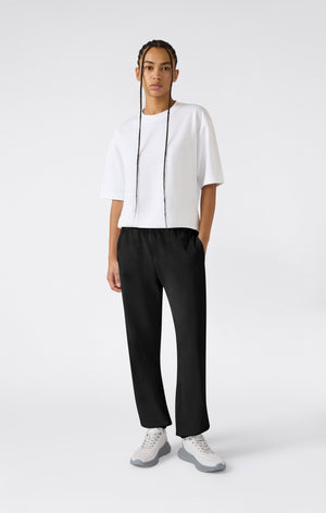 Pantaloni Joggers Leggeri con Fondo Elasticizzato Icons da Donna