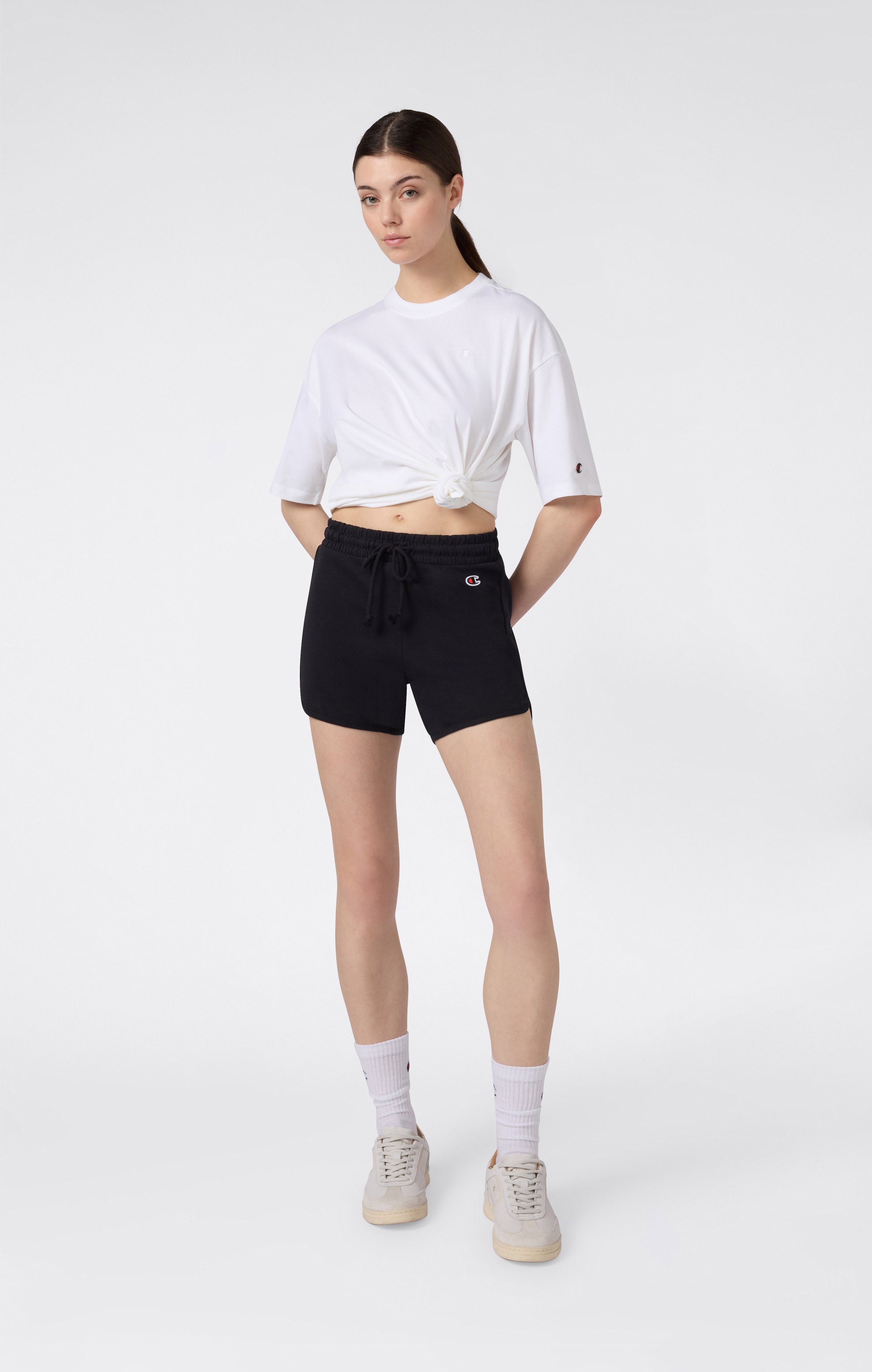 Women’s Ribbed Cotton Shorts Icons