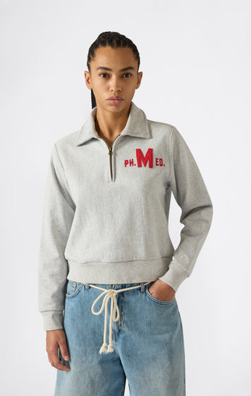 Women’s Reverse Weave Half Zip Sweatshirt Time Capsule