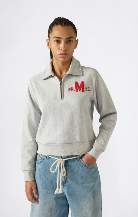 Women’s Reverse Weave Half Zip Sweatshirt Time Capsule