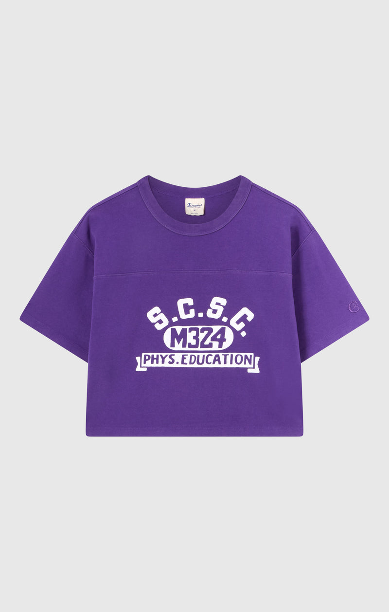 Women’s Cropped Crewneck T-Shirt Time Capsule