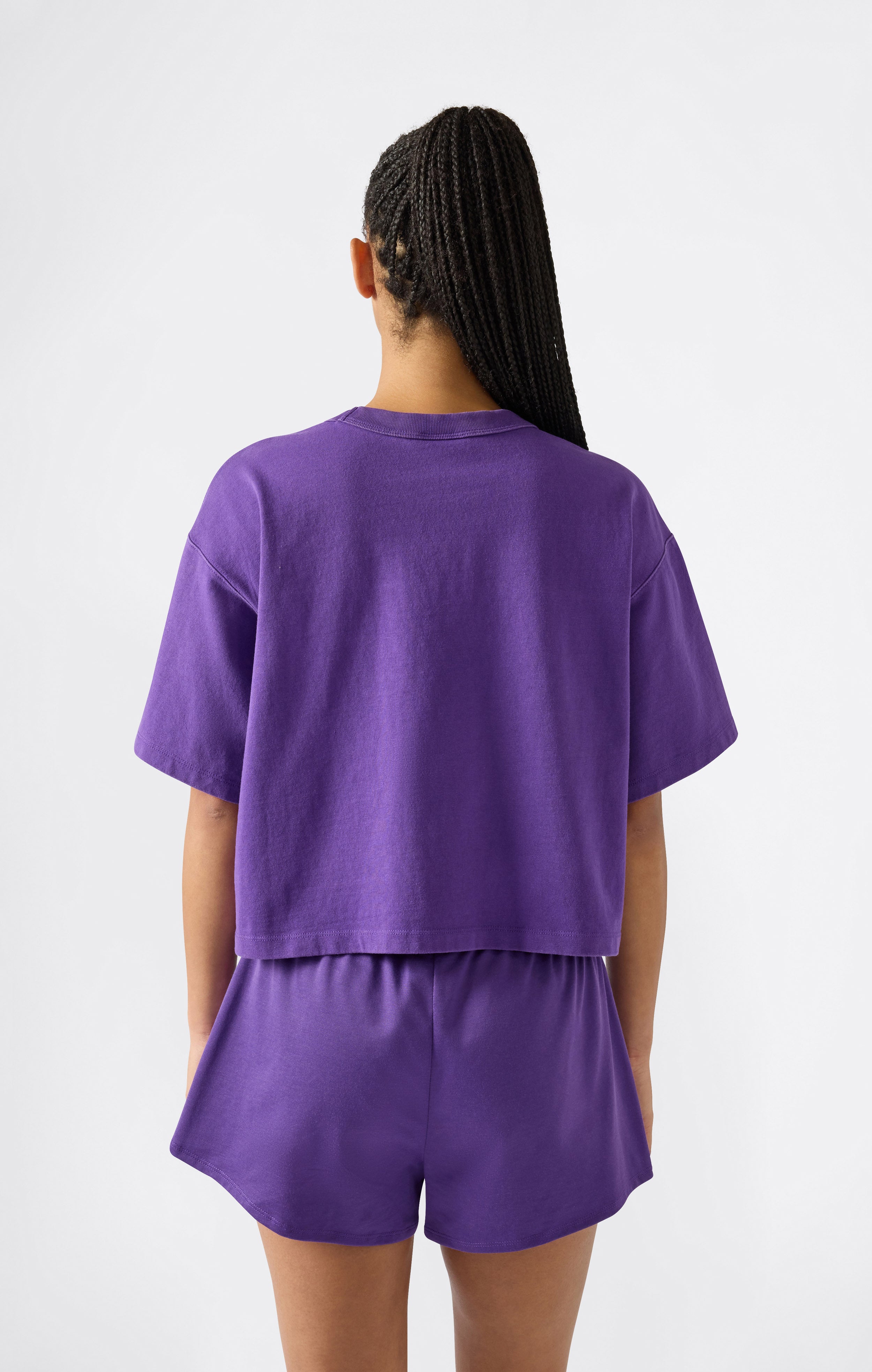 Women’s Cropped Crewneck T-Shirt Time Capsule