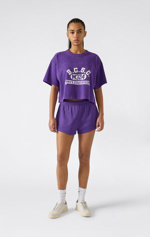 Women’s Cropped Crewneck T-Shirt Time Capsule