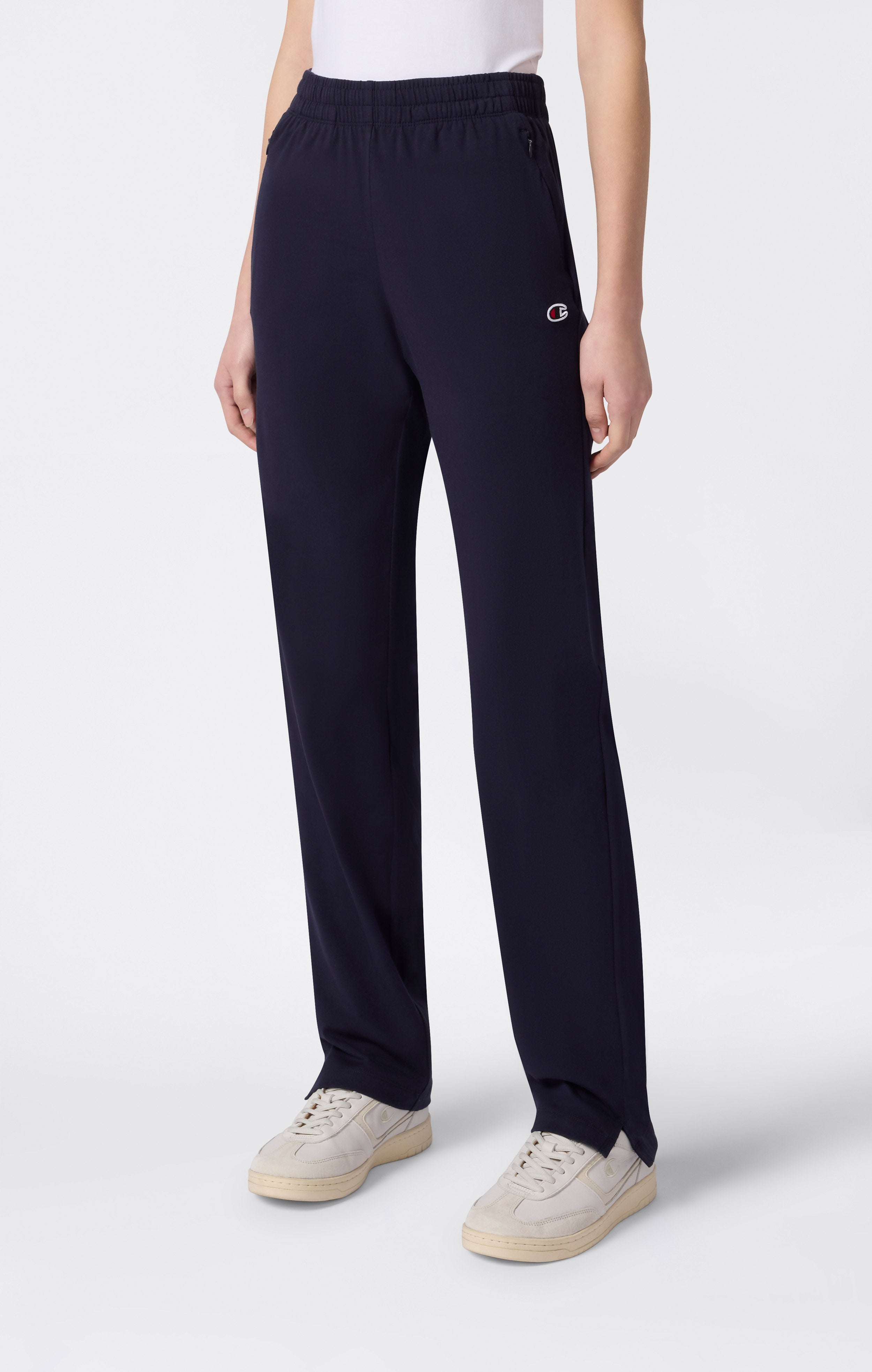 Women’s Lightweight Straight Hem Jogger Pants with Zip Pockets Icons